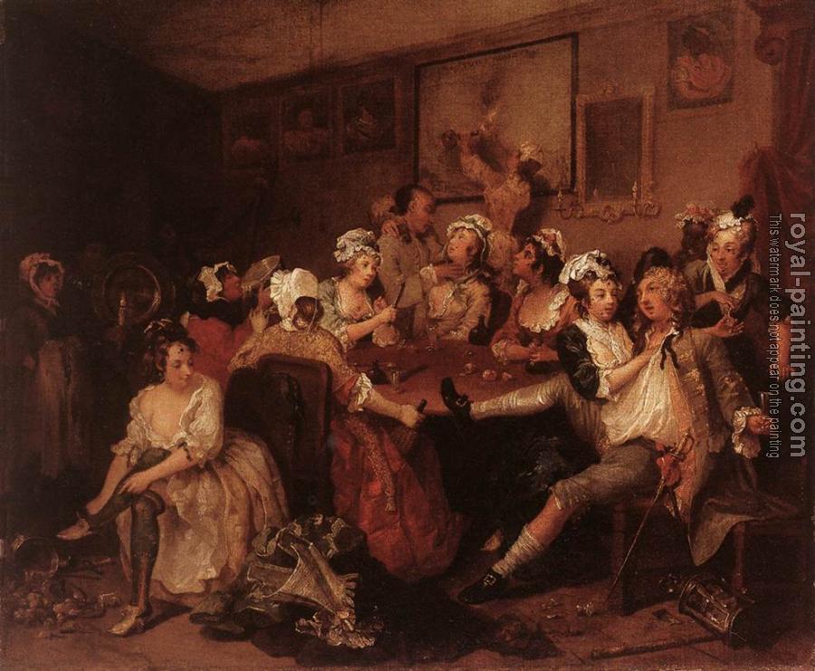 William Hogarth : The Orgy